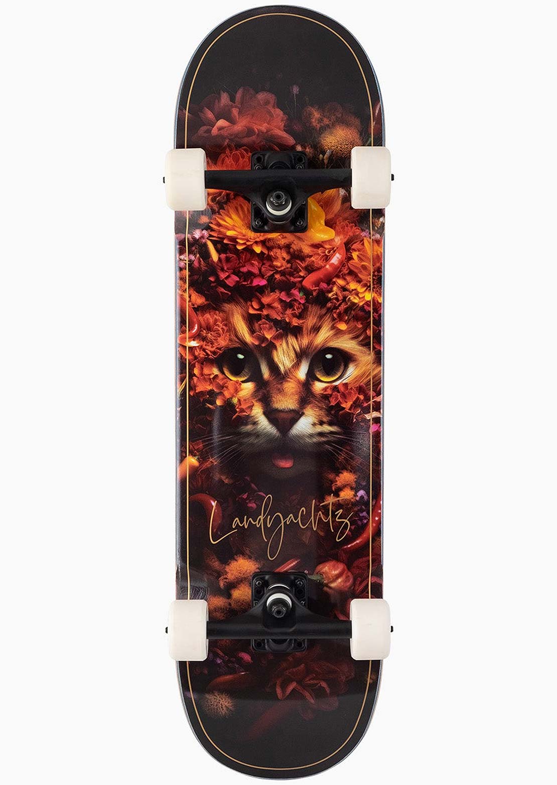 Landyachtz ATV Classic Flower Cat Complete Board Sale Supply