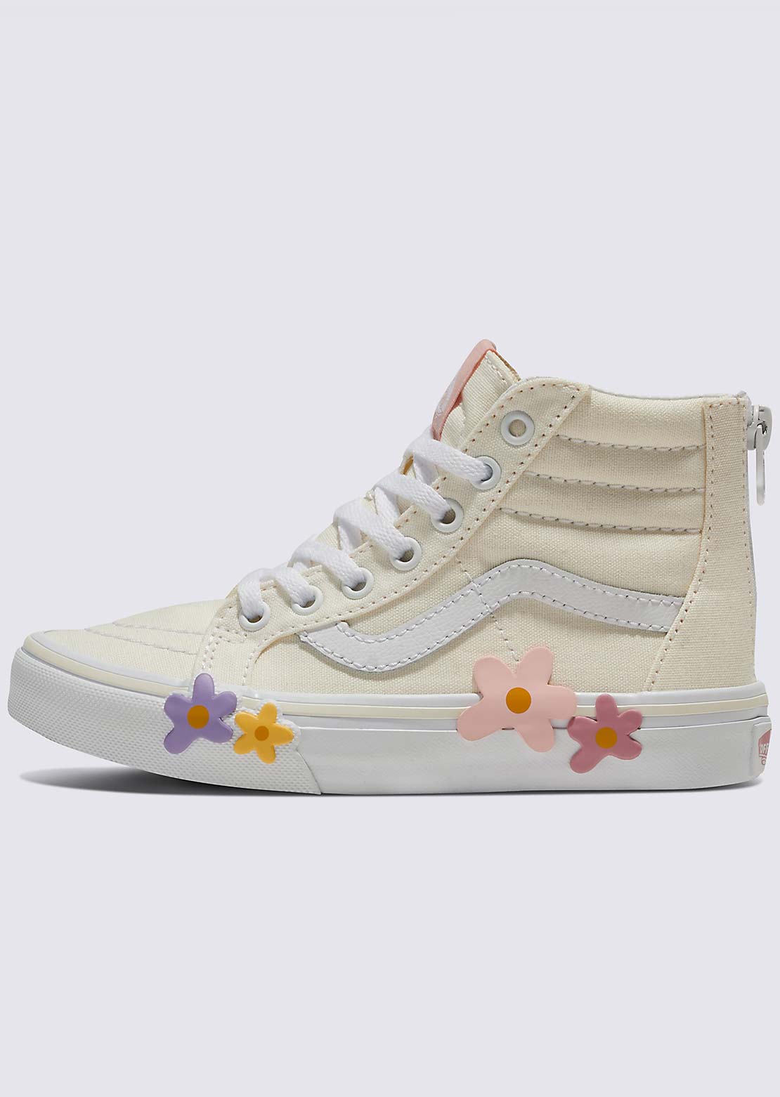 Vans Junior Sk8-hi Zip Flower Shoes 100% Original Cheap Pice