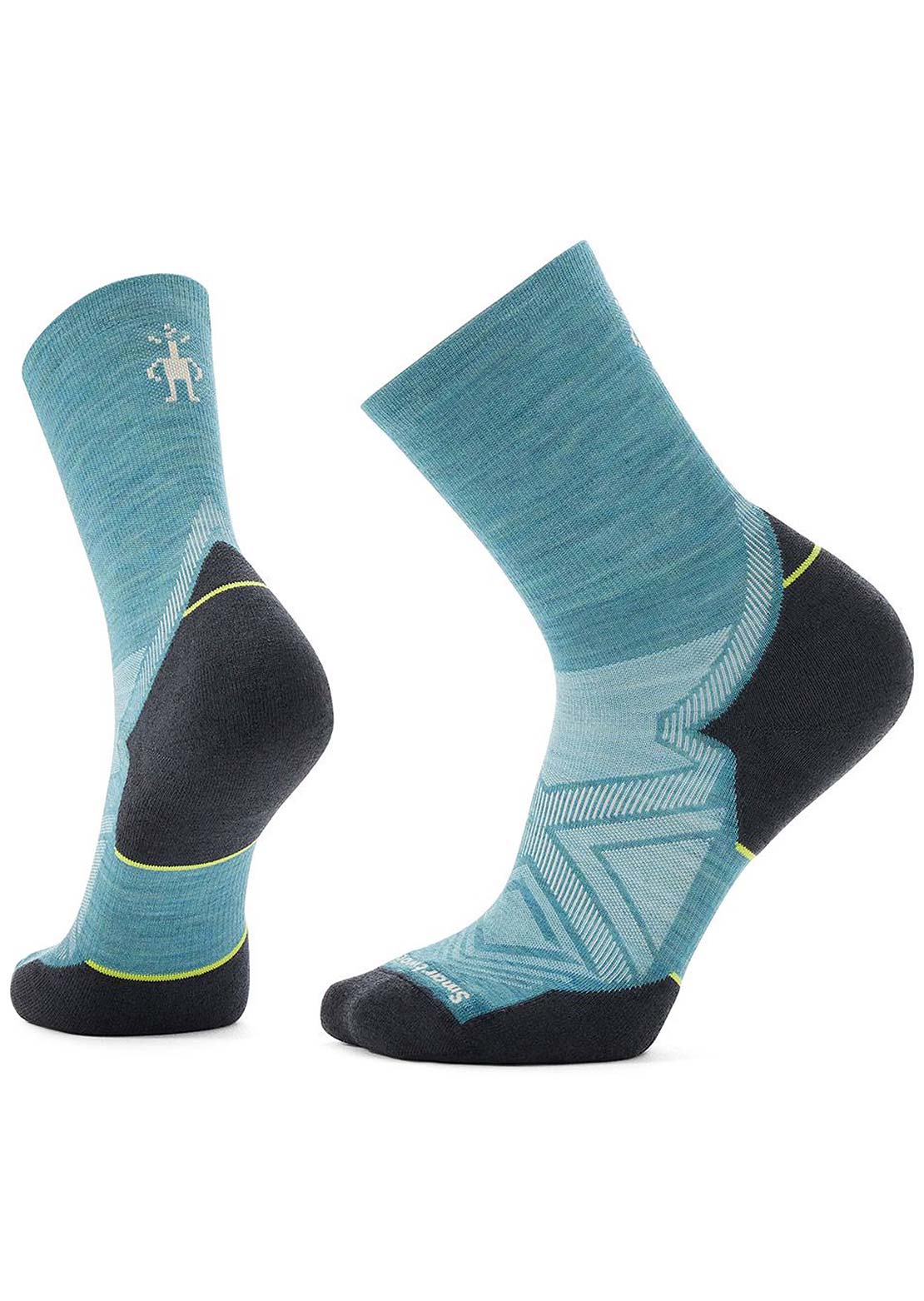 Smartwool Men's Run Targeted Cushion Mid Crew Socks