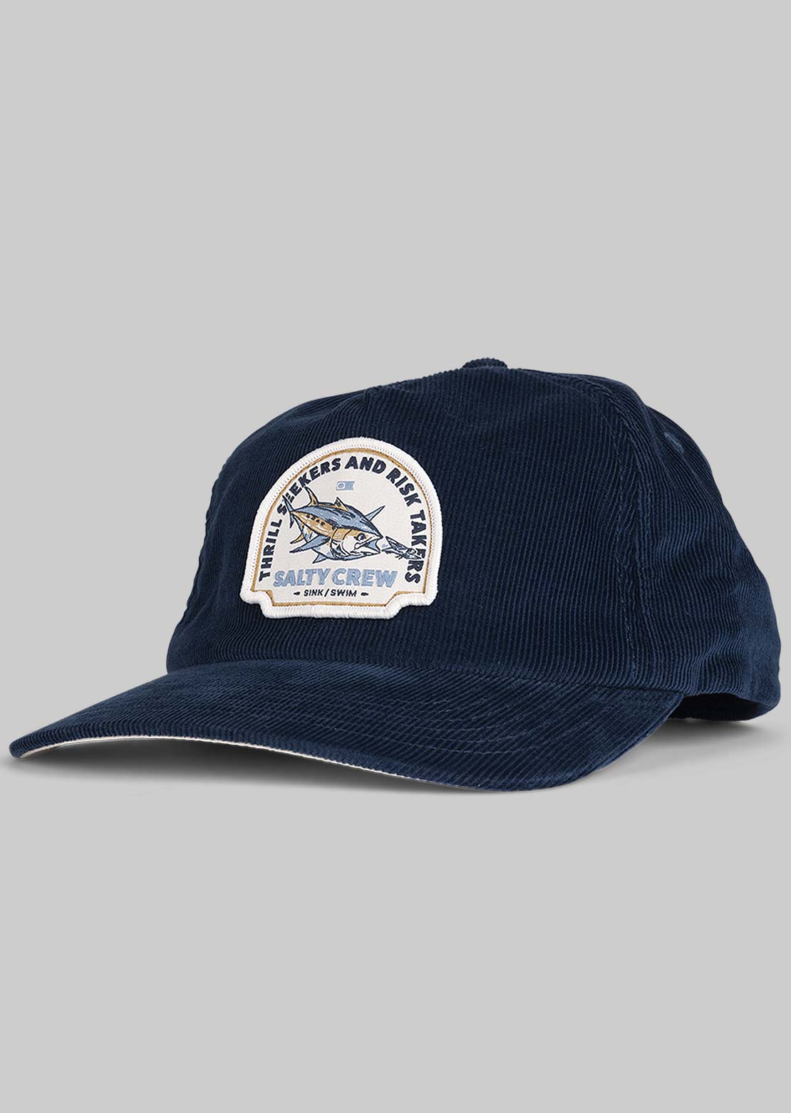 Salty Crew Men's Chaser Cord 5 Panel Cap