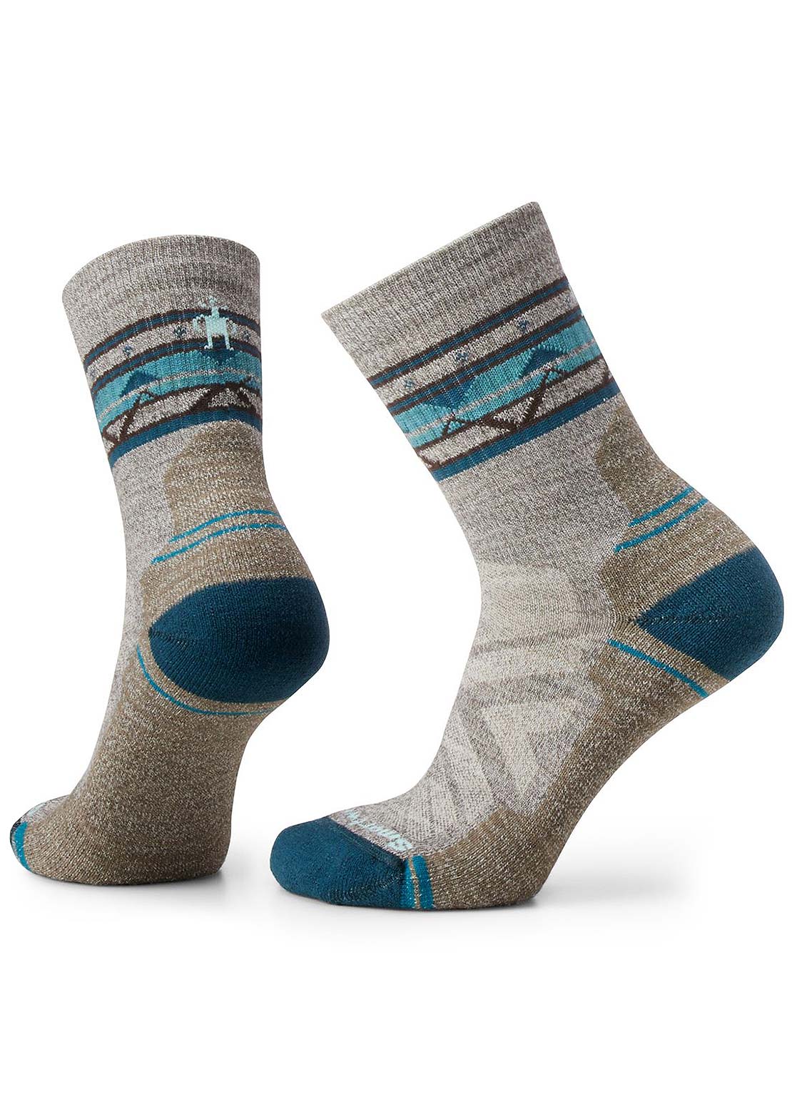 Smartwool Women's Hike Light Cushion Zig Zag Valley Mid Crew Socks