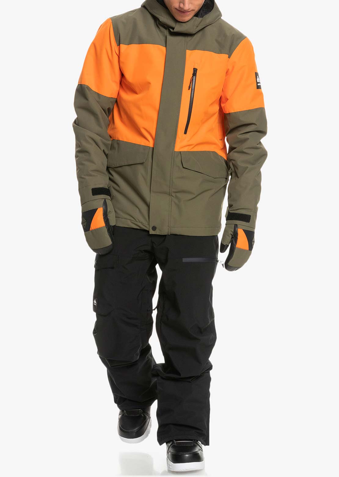 Quiksilver Men's Mission Block Snow Jacket