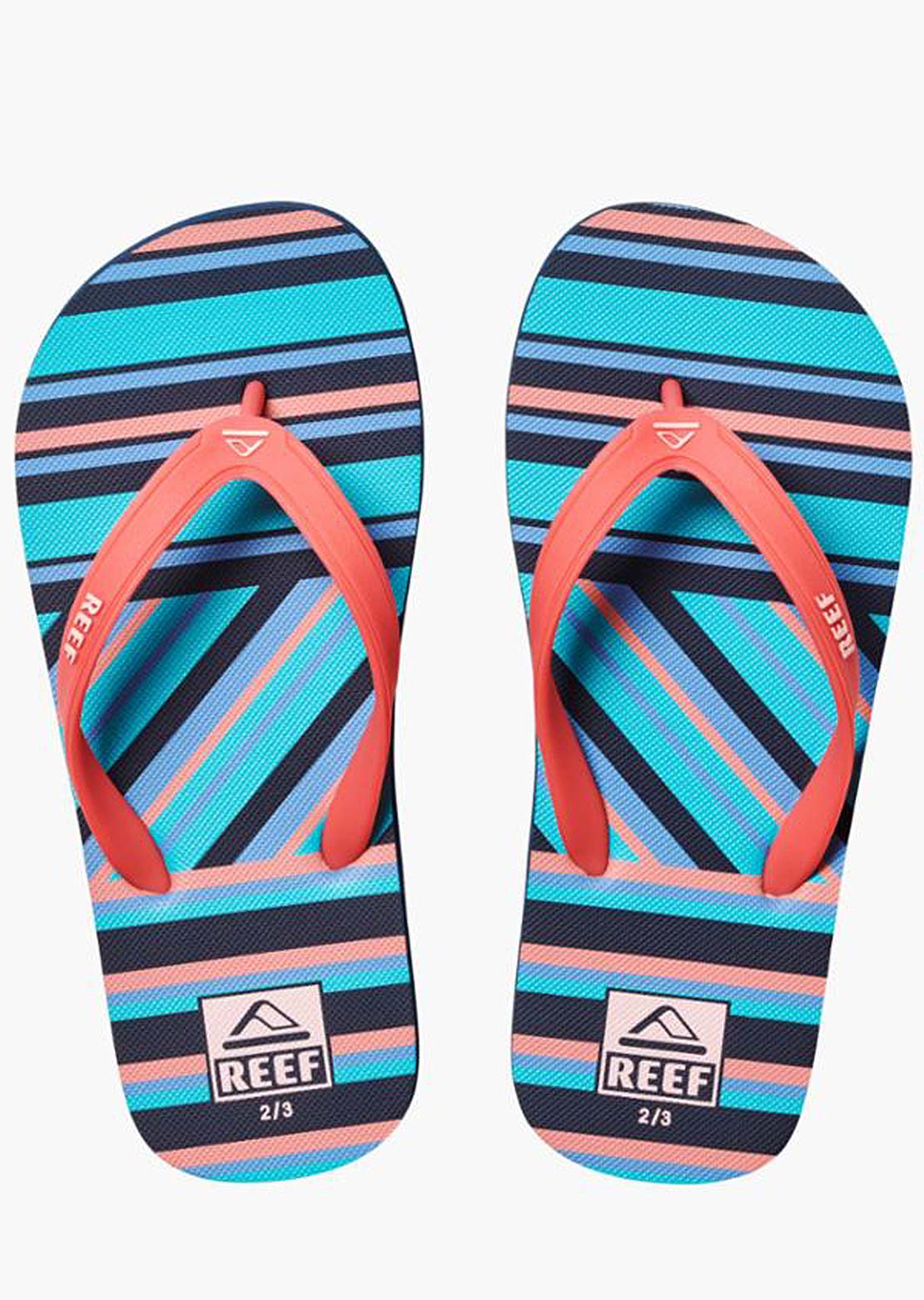 Reef Toddler Seaside Prints Slippers Cheap Pice Free Shipping