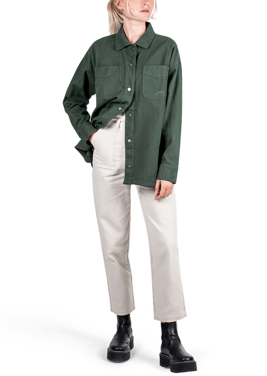 Jetty Women's Eden Over Button Up Shirt