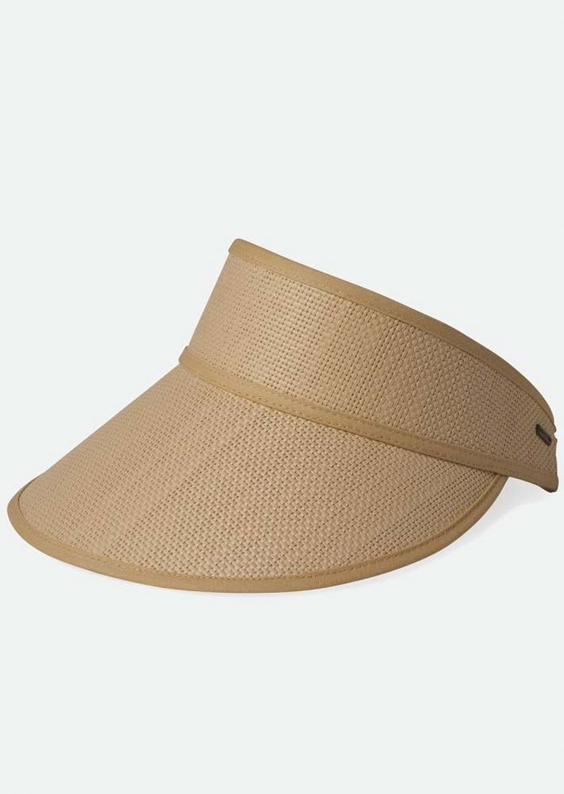 Brixton Women¡¯s Newport Straw Visor Hat Buy Cheap Clearance Store