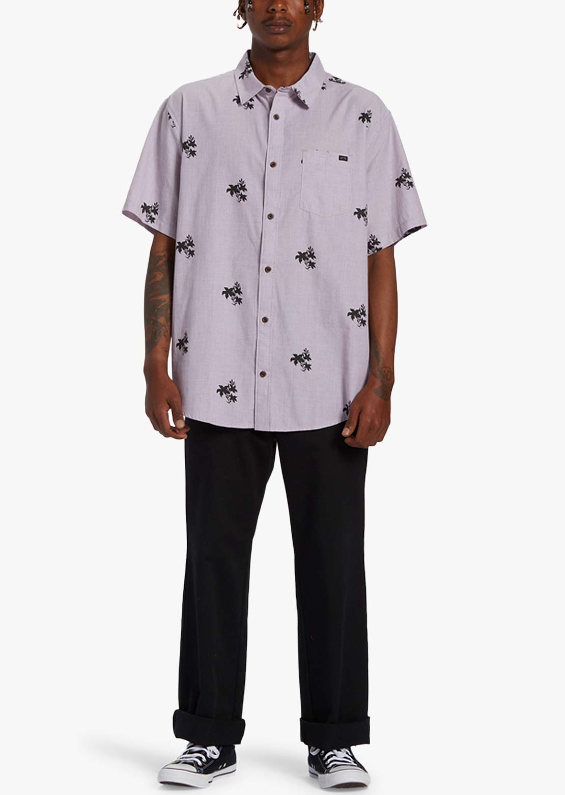 Billabong Men's Sundays Mini Button Up Shirt