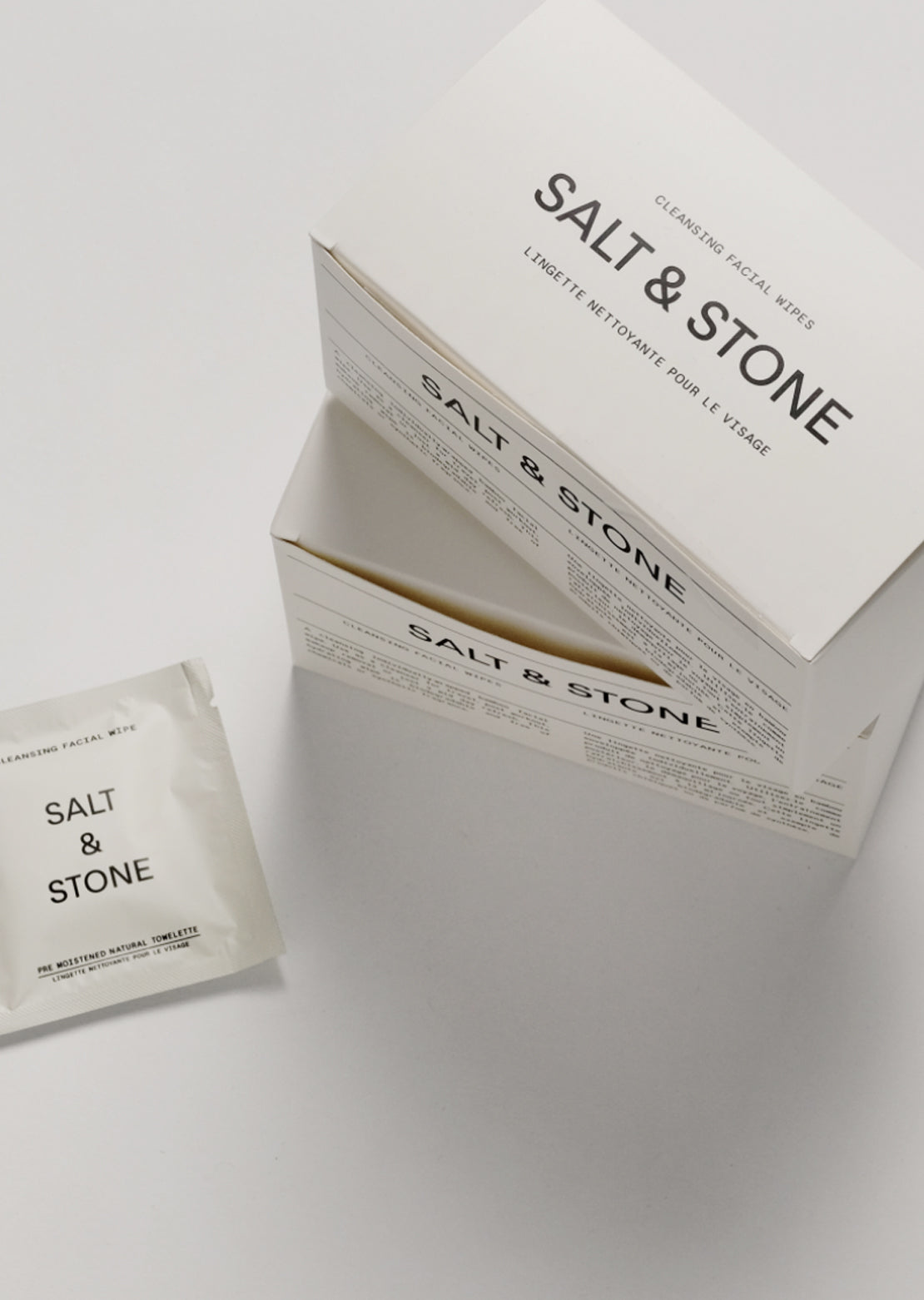 Salt & Stone Cleansing Facial Wipes Hot Sale