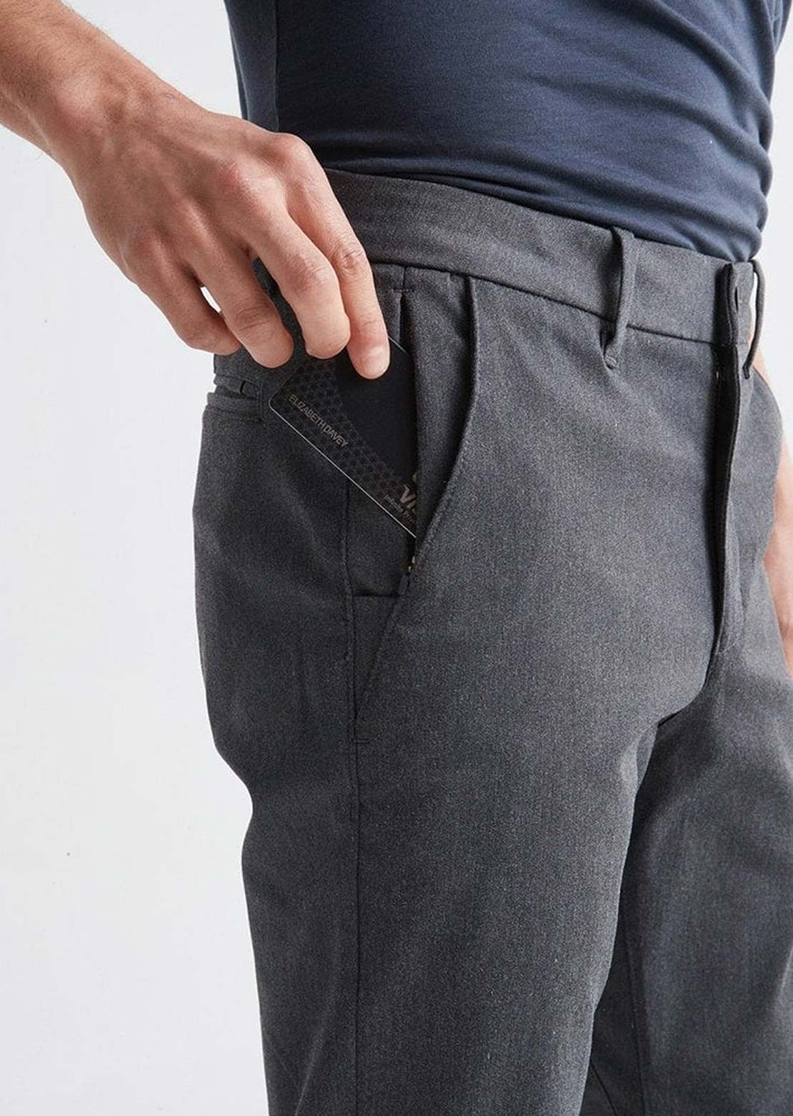 DUER Men's Smart Stretch Slim Trousers