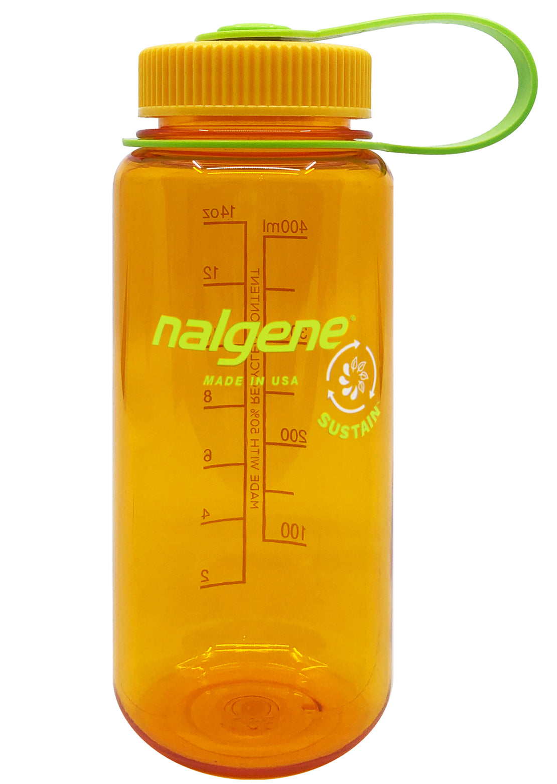 Nalgene Sustain 16 oz Wide Mouth Loop Top Bottle Cheap Sale 100% Original