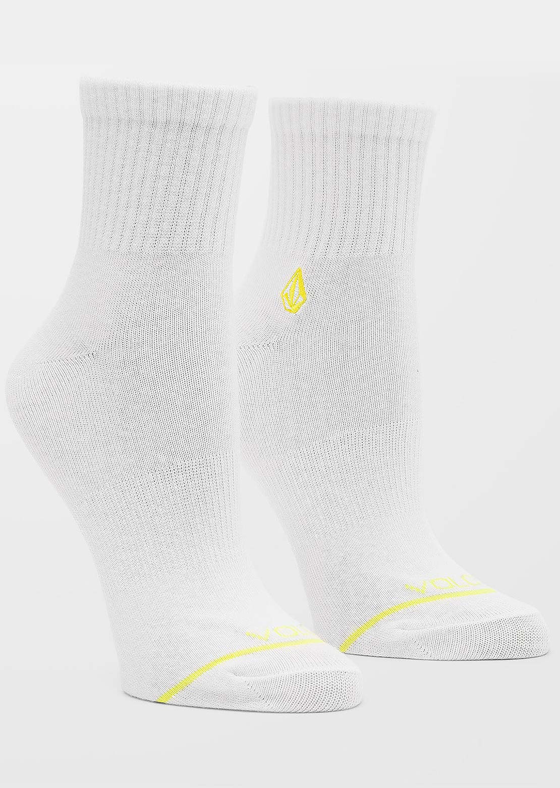 Volcom Women's The New Crew Socks - 3 Packs