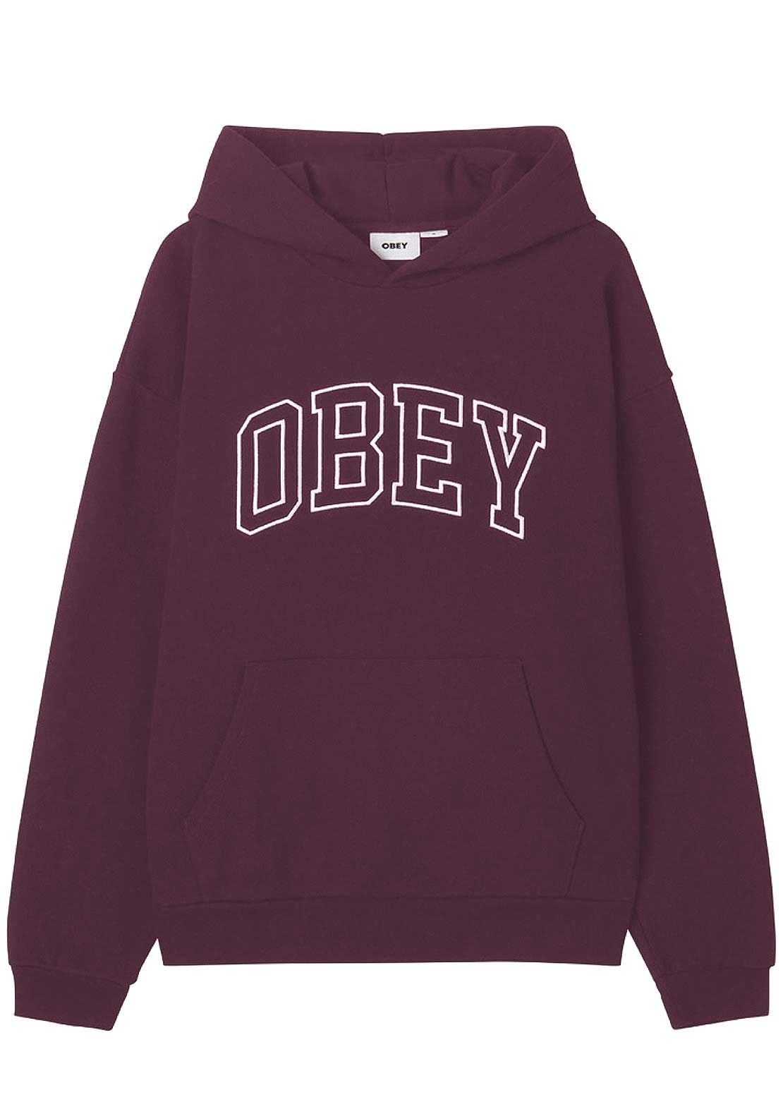 Obey Men's Collegiate Extra Heavy Hood II Fleece