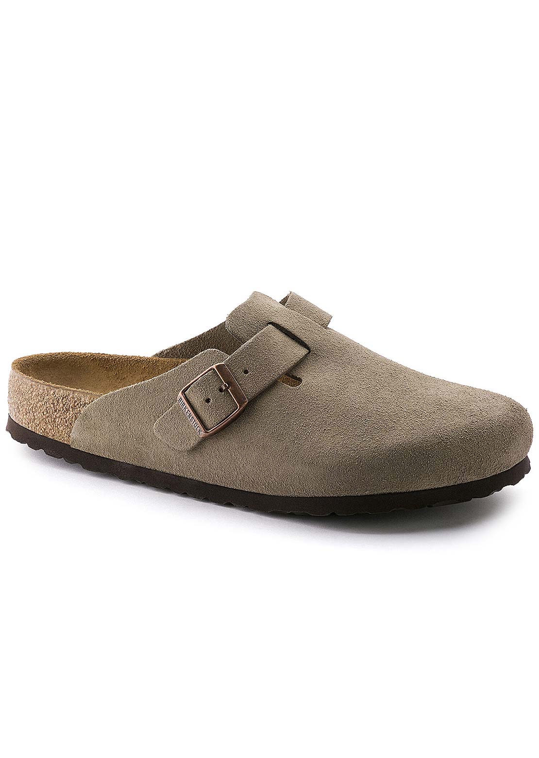 Birkenstock Unisex Boston Soft Suede R Footbed Sandals Outlet Factory Outlet