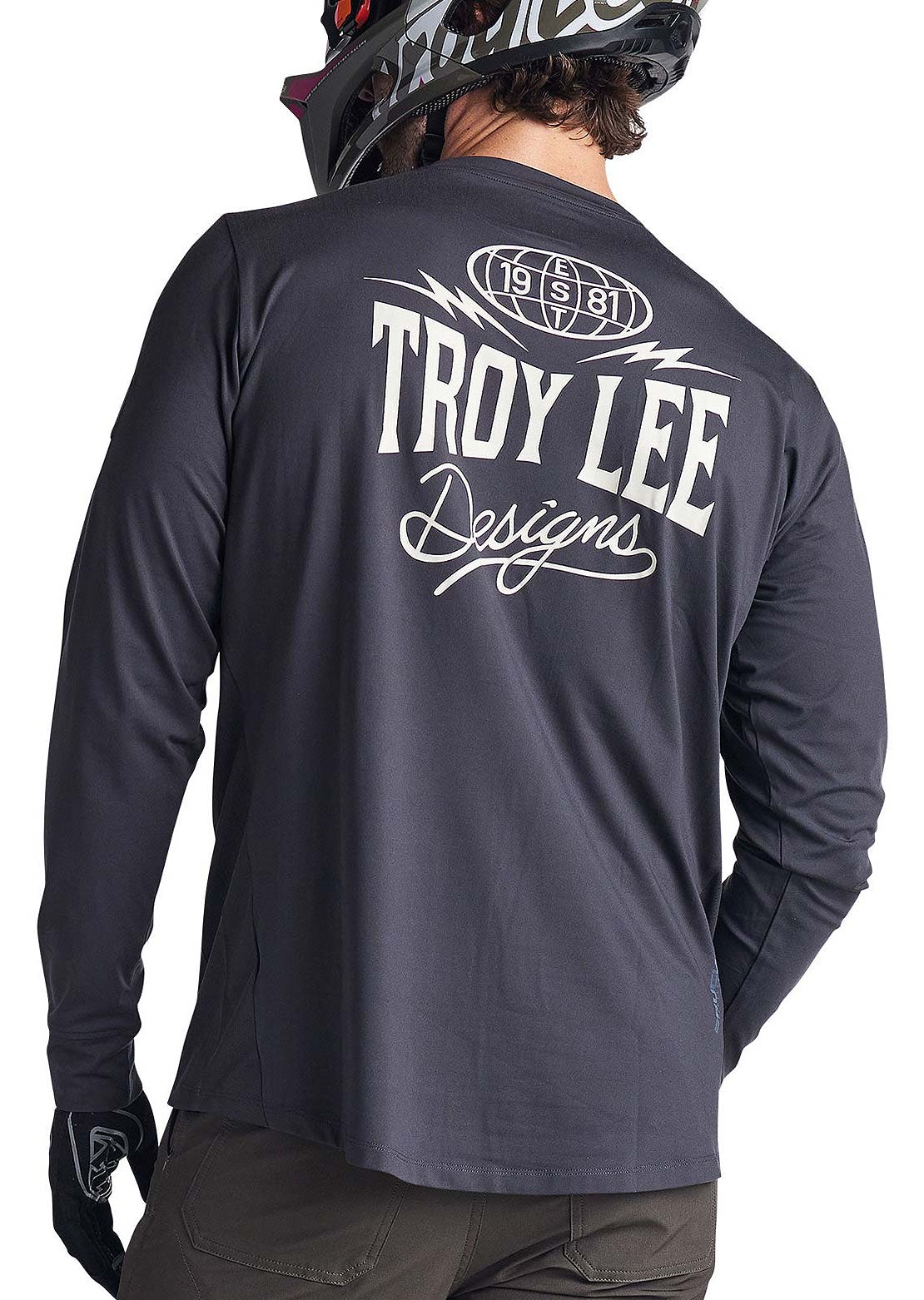 Troy Lee Men's Ruckus Ride Mountain Bike Longsleeve Jersey