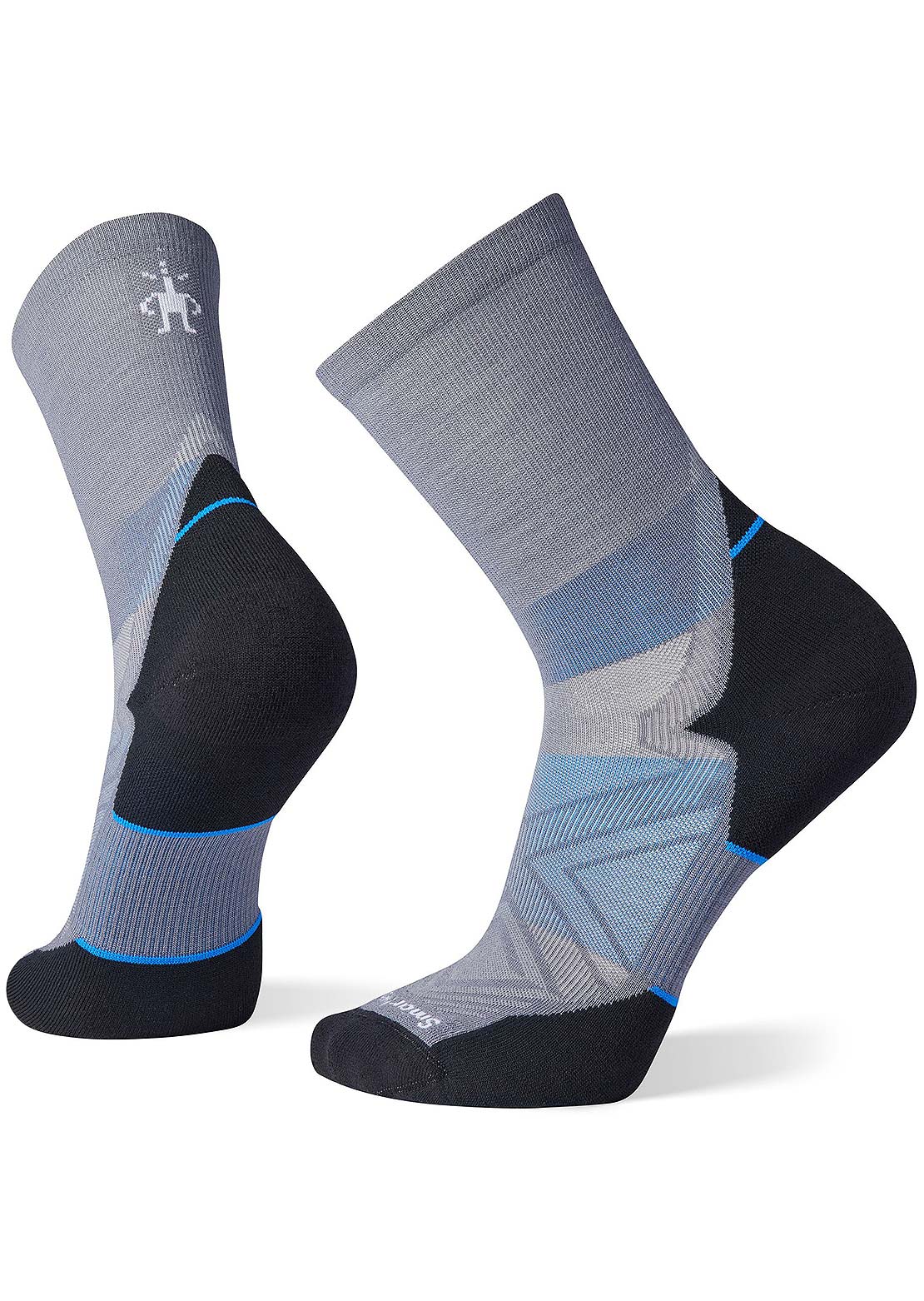 Smartwool Men's Run Targeted Cushion Mid Crew Socks