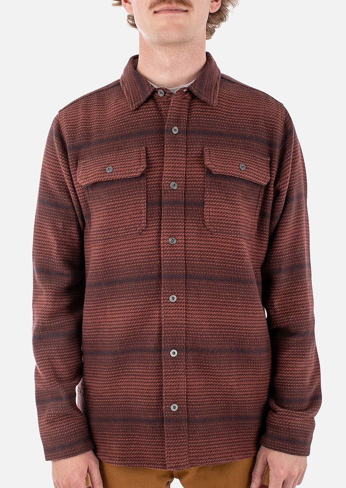 Jetty Men's Horizon Flannel Button Up Shirt