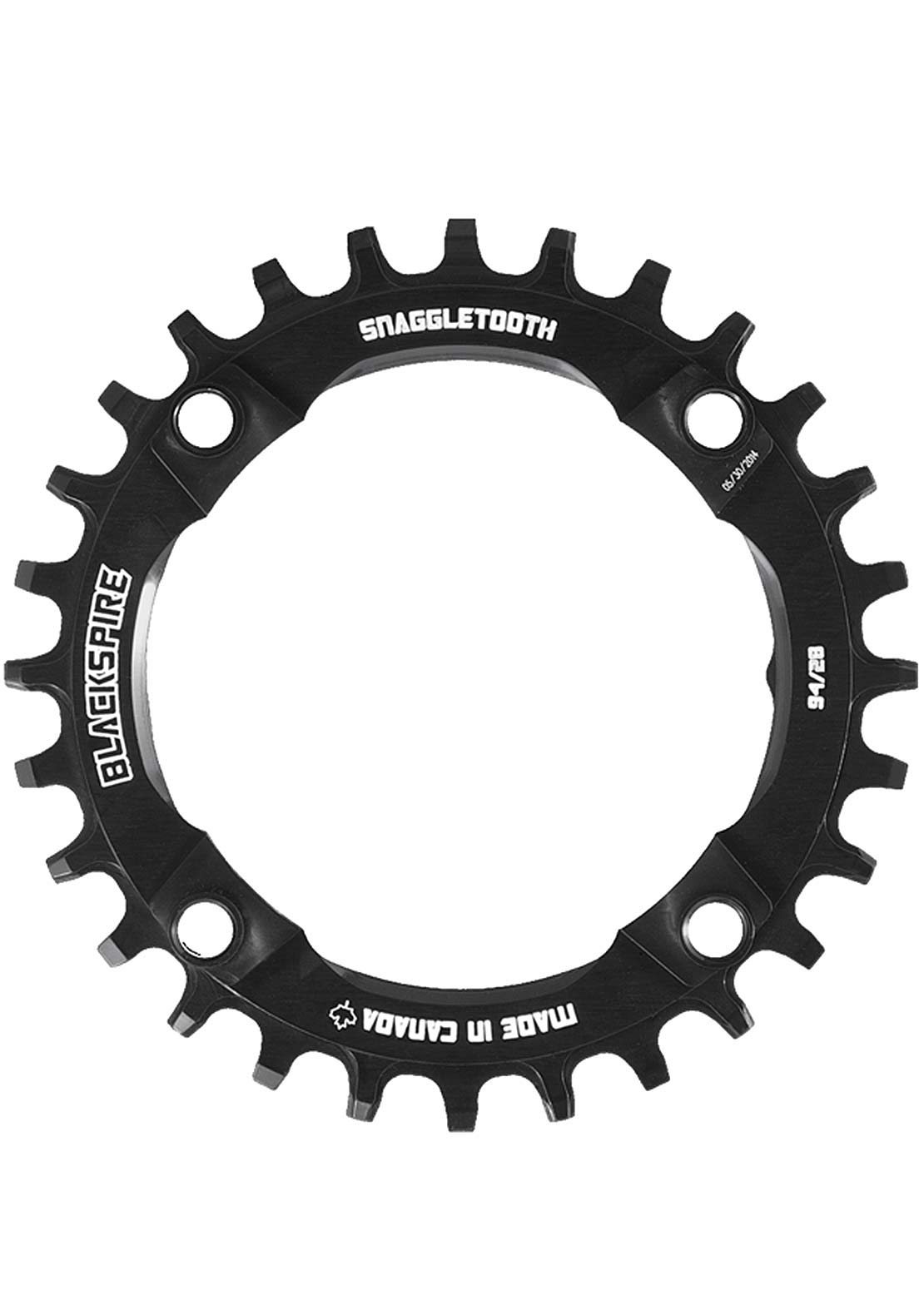 Blackspire 12-9-Speed Snaggletooth N/W Oval Chainring SRAM 94 BCD Discount Fashionable