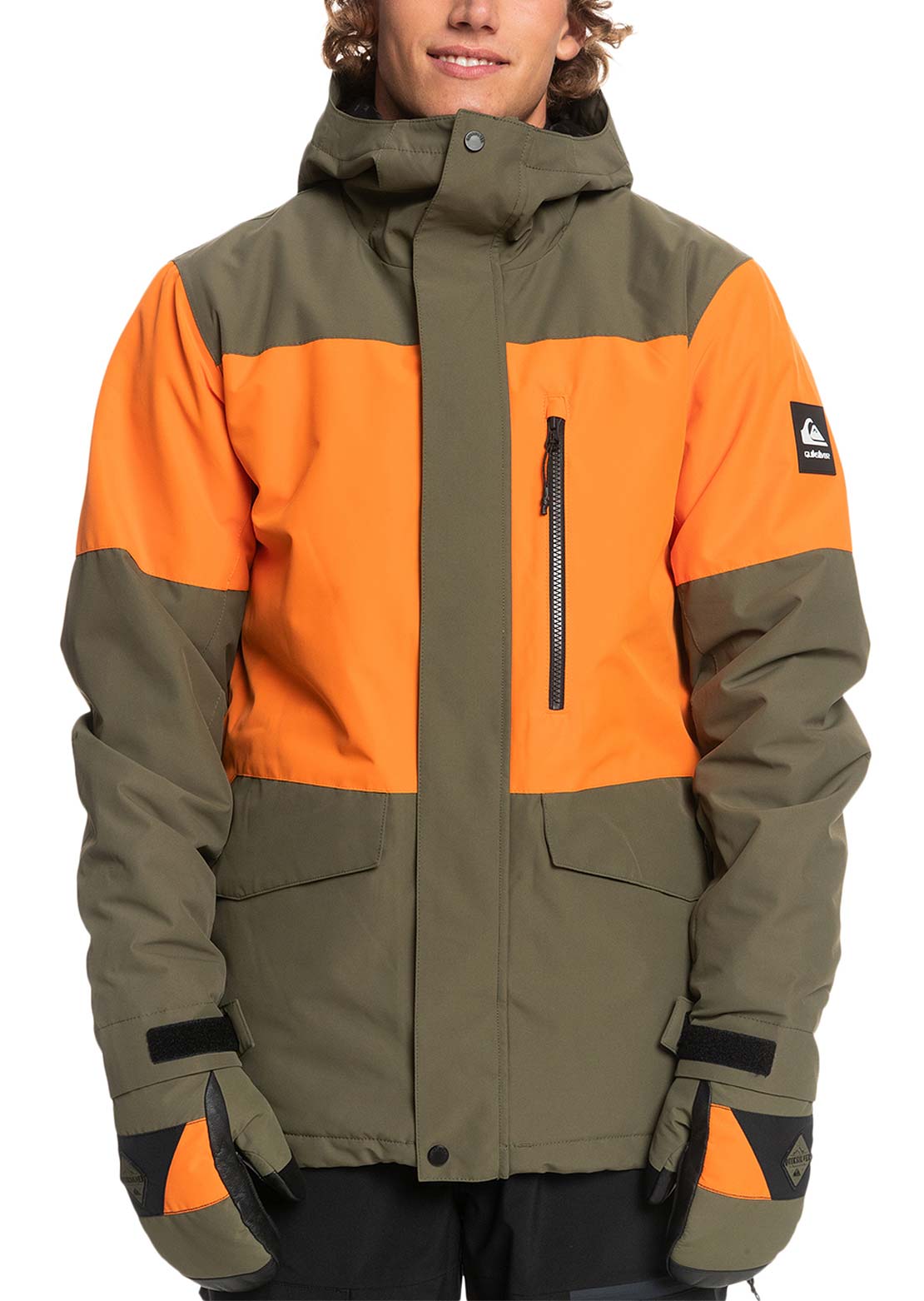 Quiksilver Men's Mission Block Snow Jacket