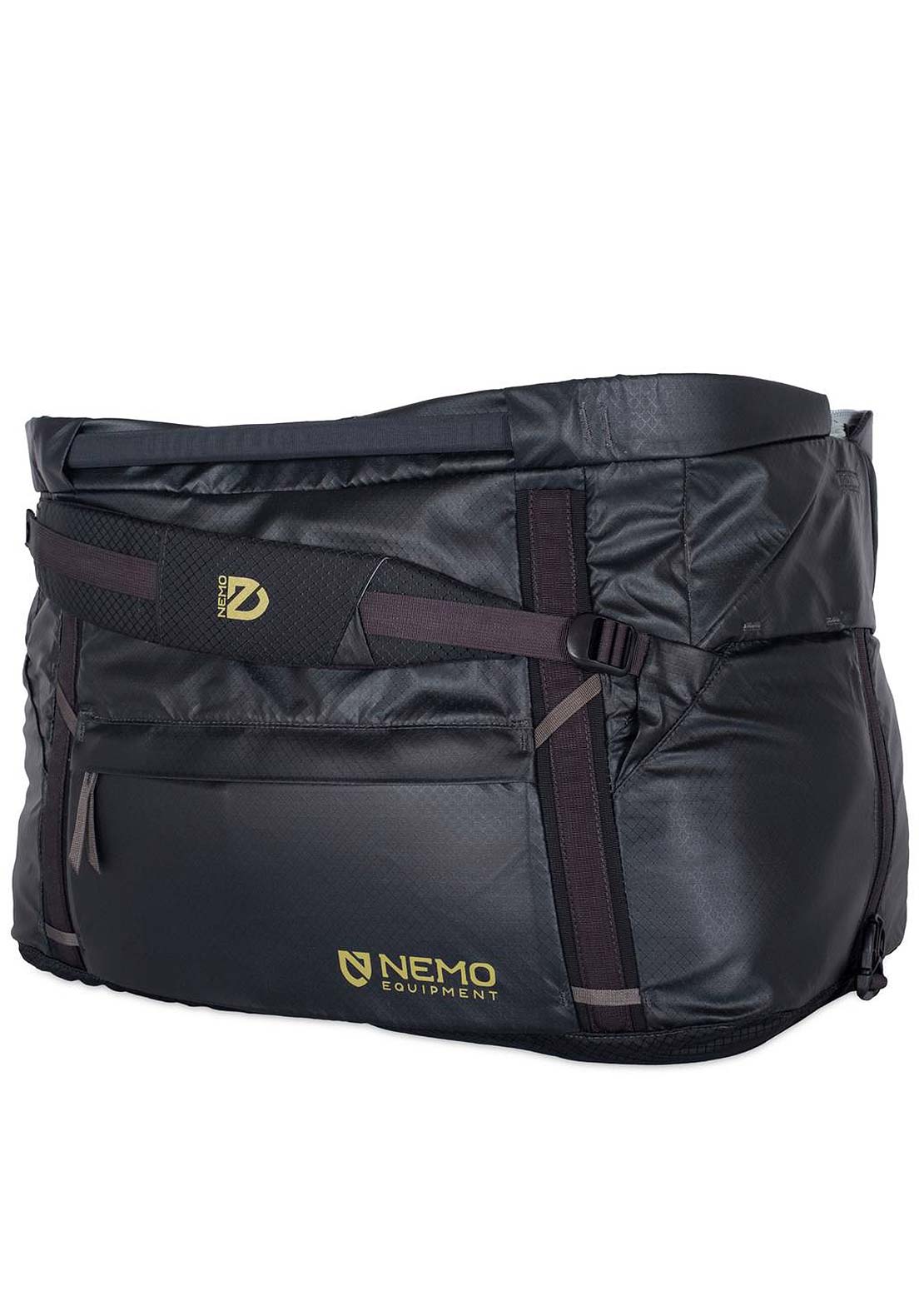 NEMO Equipment Double Haul Convertible 55L Duffel Bag Free Shipping Marketable