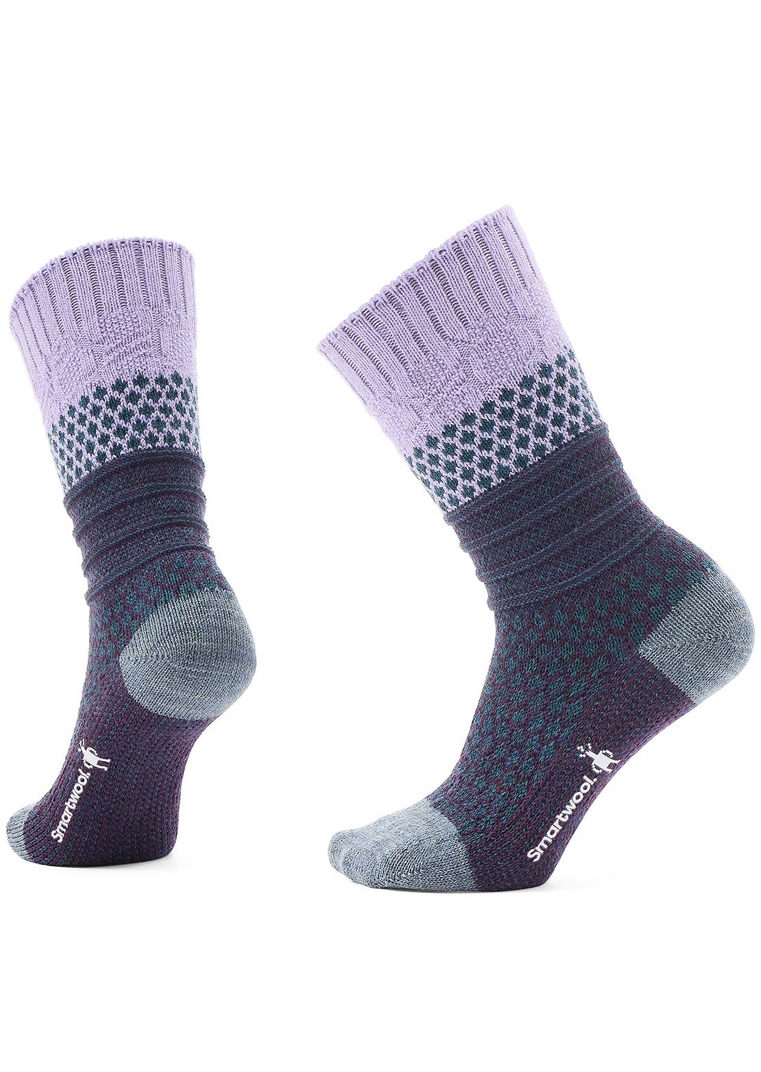 Smartwool Everyday Popcorn Cable Crew Socks Footaction Online