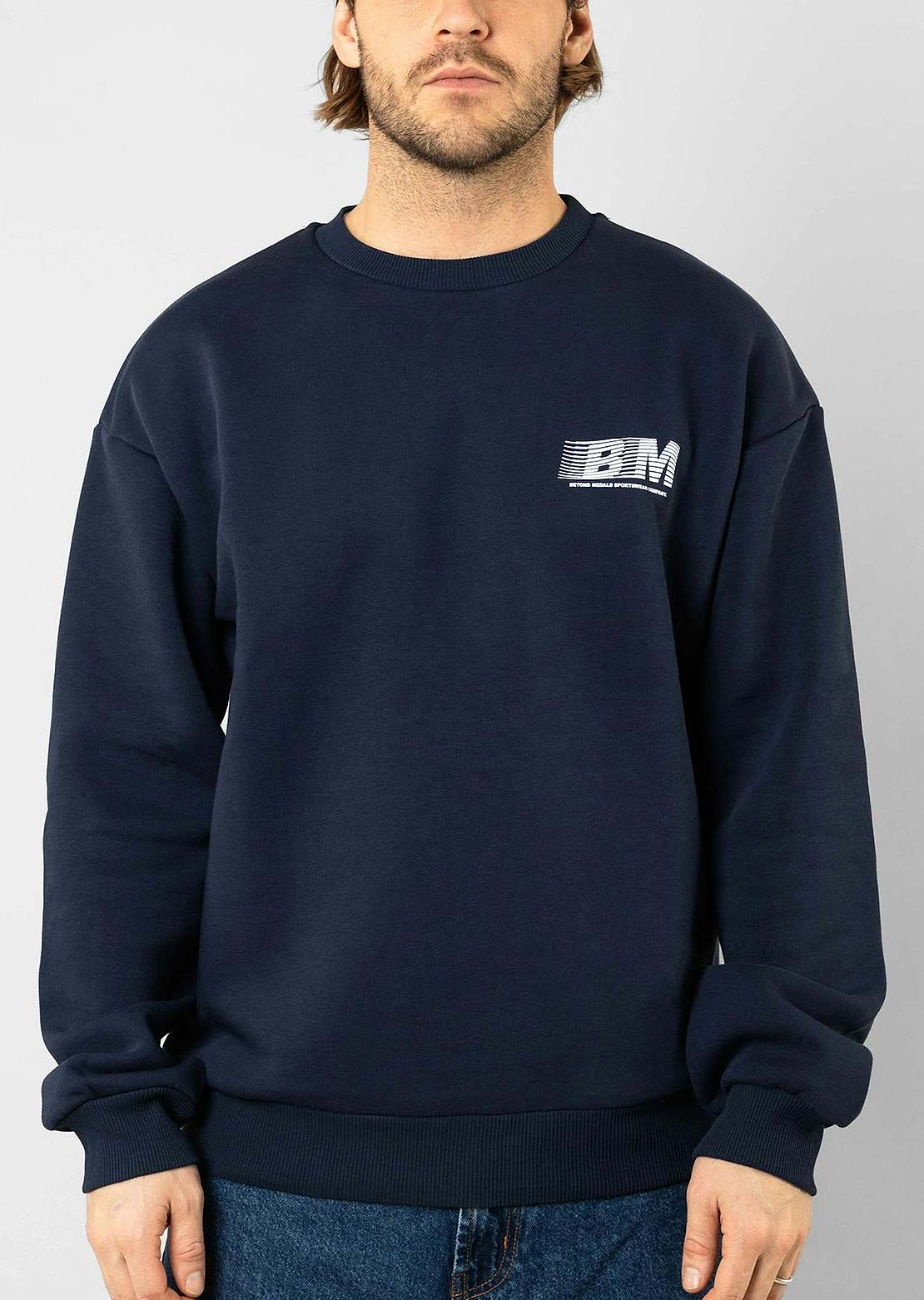 Beyond Medals Men's Retro Crewneck