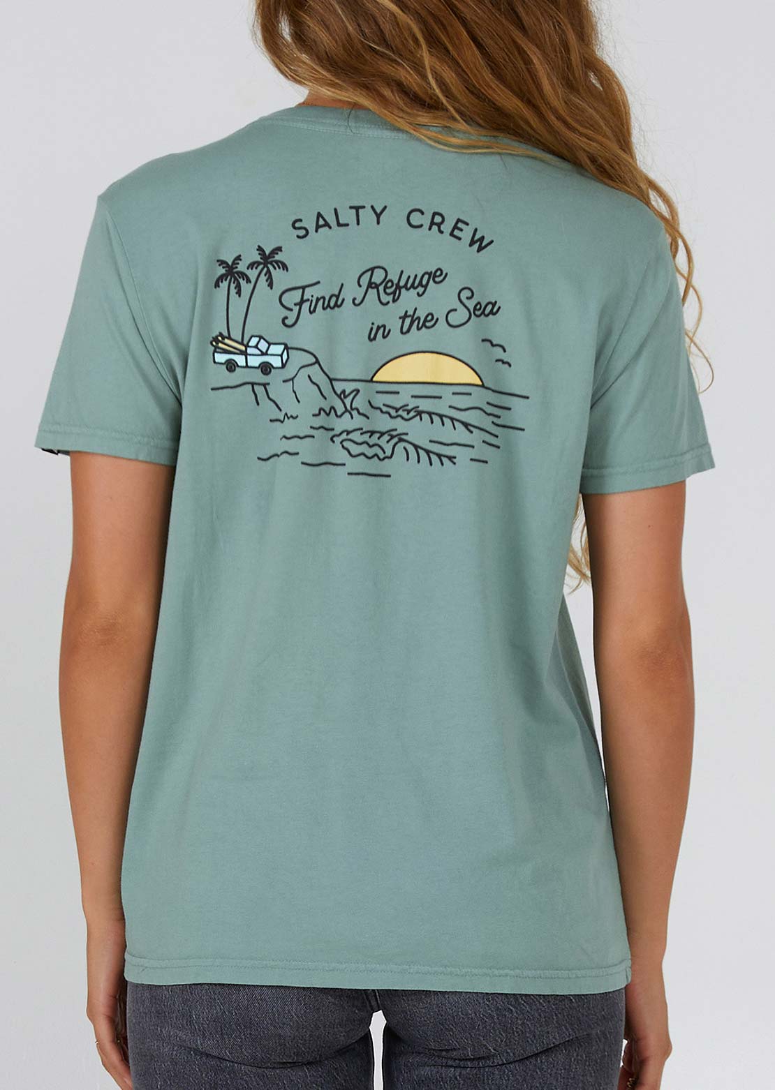 Salty Crew Women's Lookout Boyfriend T-Shirt