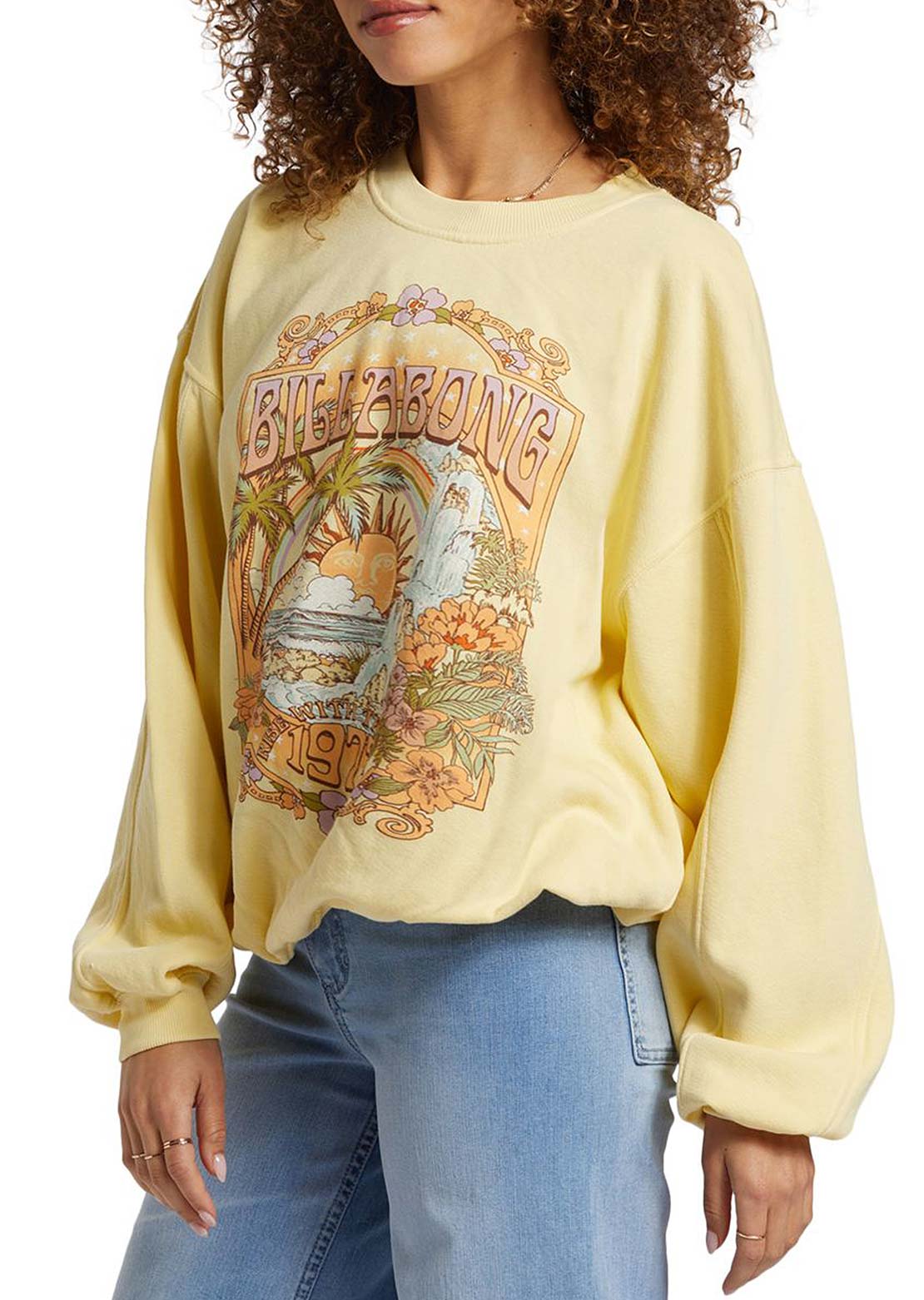 Billabong Women's Aloha Kendal Crew Pullover