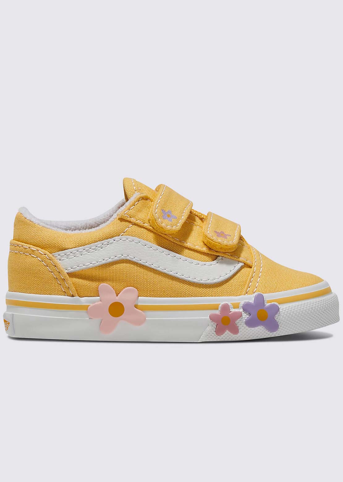 Vans Toddler Old Skool V Flower Shoes 2025 Unisex