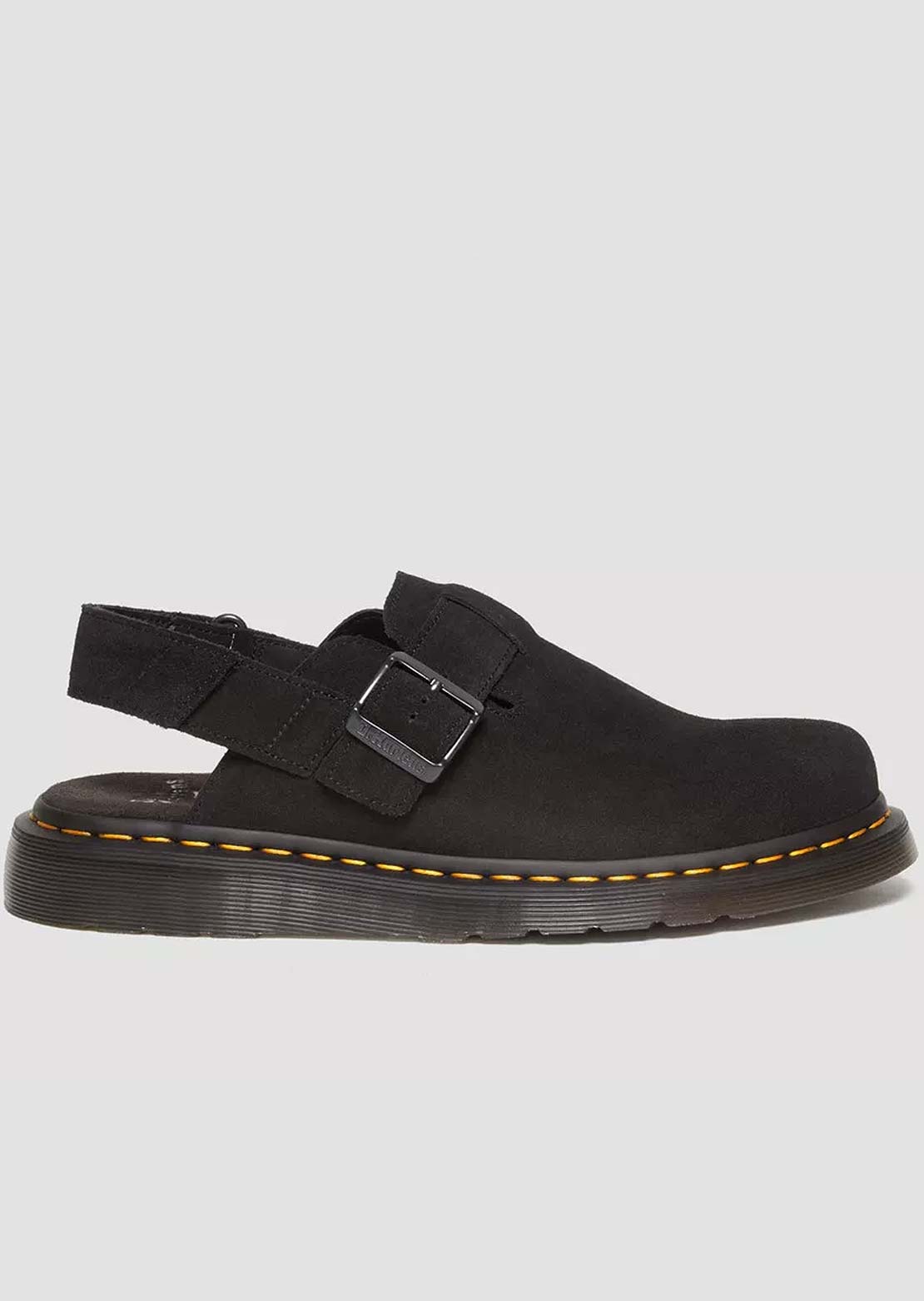 Dr. Martens Unisex Jorge II Black EH Suede Sandals Best Place For Sale