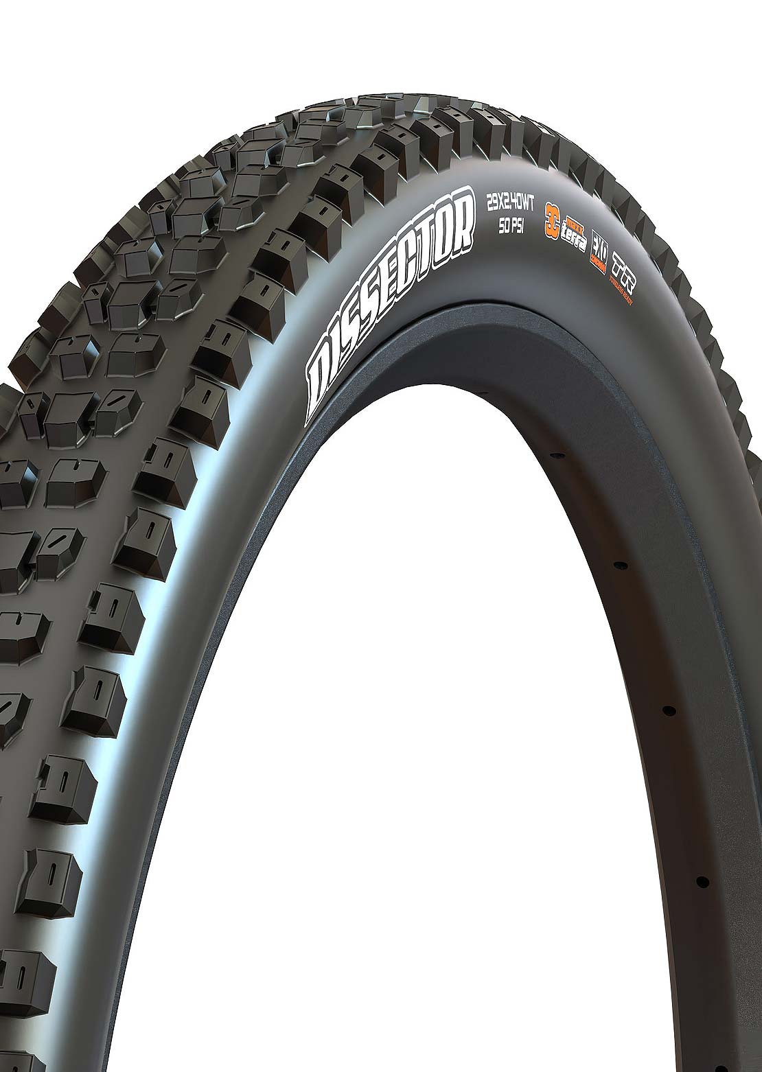 Maxxis Dissector F60TPI Mountain Bike Tires - 29 x 2.4 Outlet Reliable