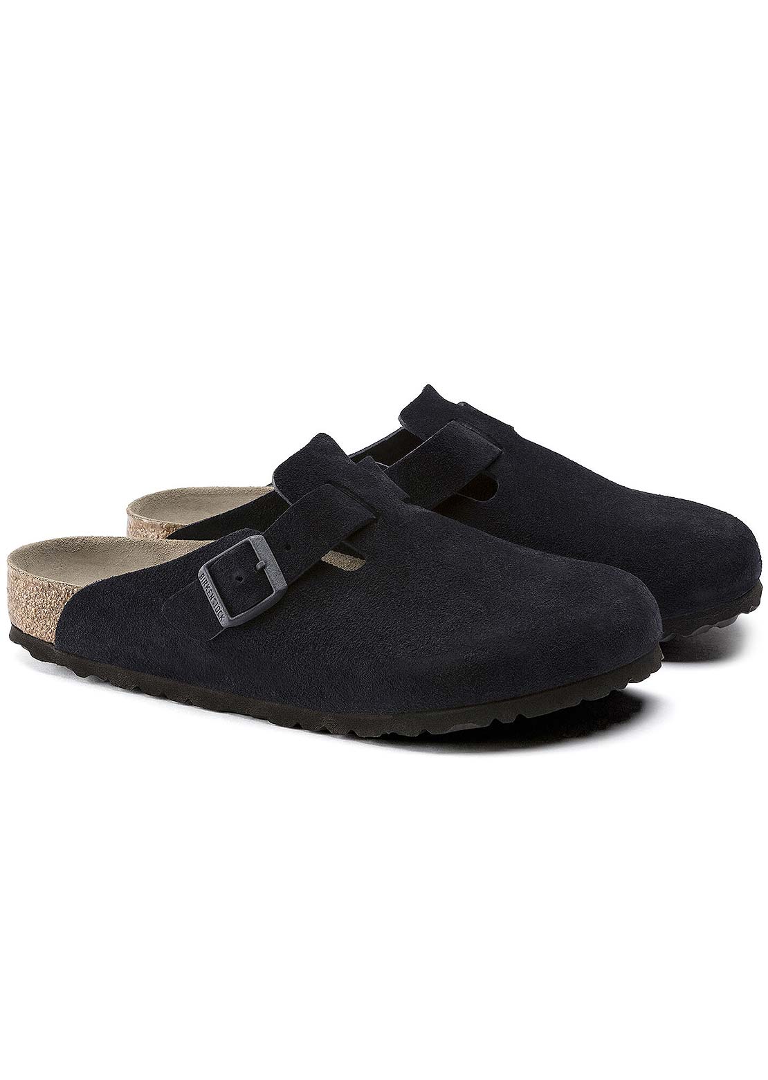 Birkenstock Unisex Boston Soft Suede R Footbed Sandals Supply