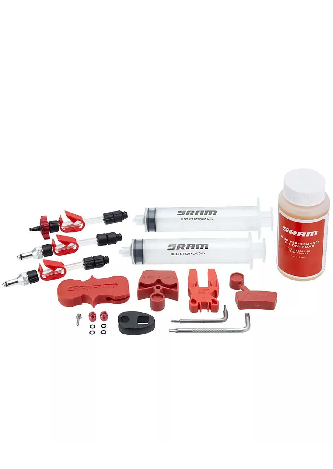 SRAM Standard Bleed Kit with Dot 5.1 Fluid Clearance Wide Range Of