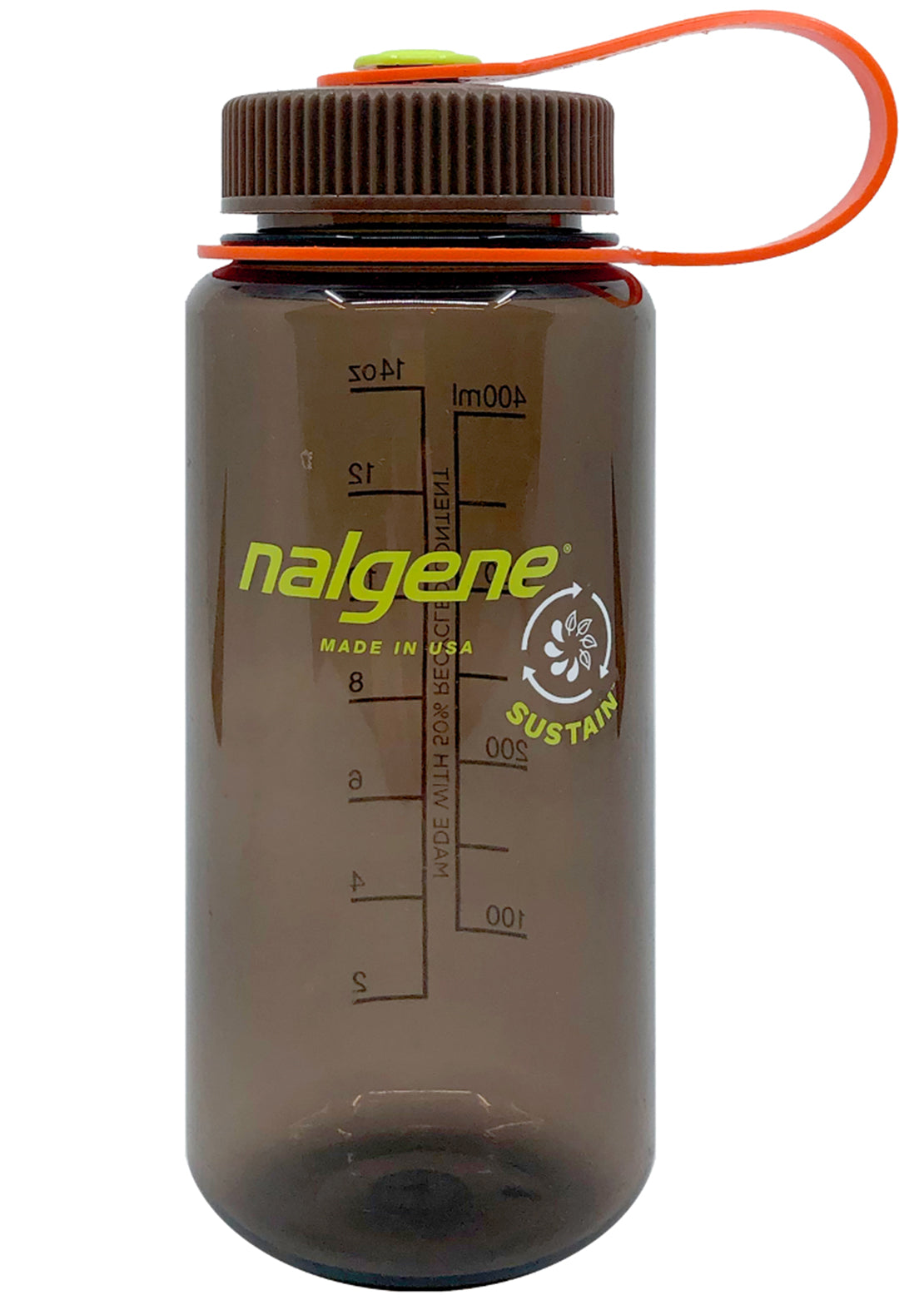 Nalgene Sustain 16 oz Wide Mouth Loop Top Bottle Cheap Sale 100% Original