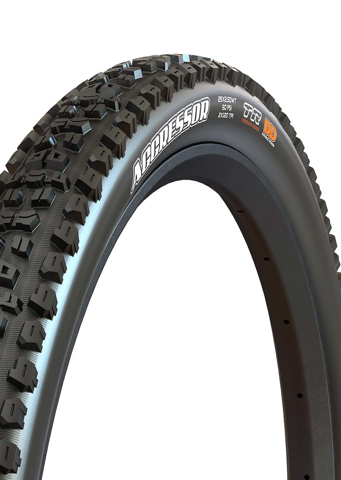 Maxxis Aggressor F120TPI Mountain Bike Tires - 29 x 2.3 Buy Sale Online