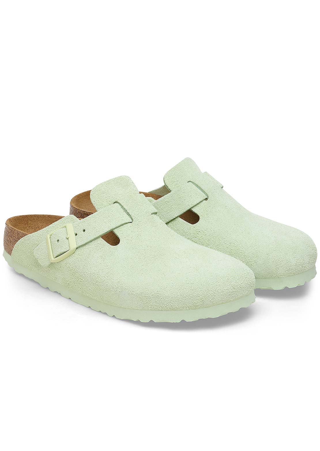 Birkenstock Women's Boston Suede Narrow Soft Footbed Sandals