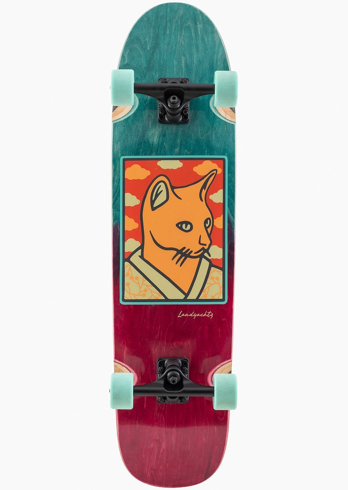 Landyachtz Rally Cat Kimono Complete Board Discount Shop For