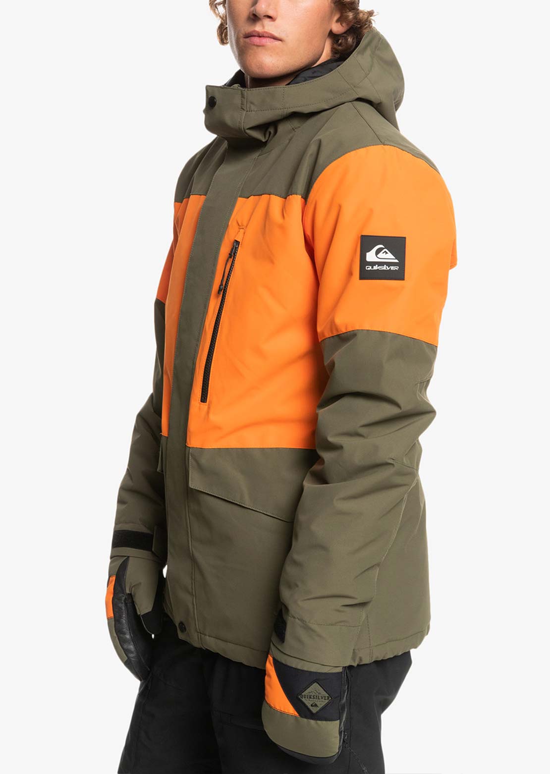 Quiksilver Men's Mission Block Snow Jacket